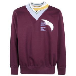 Kolor Men "Cut & Sew 07" V Neck Sweater